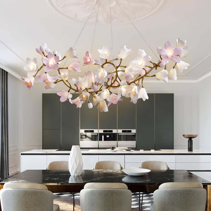 Circular Blossom Chandelier - Nuvé