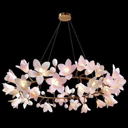 Circular Blossom Chandelier - Nuvé