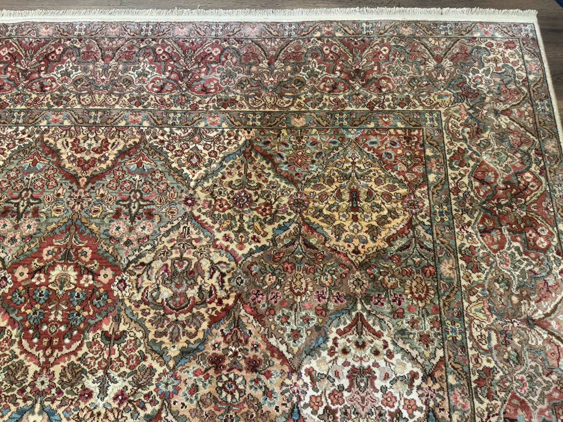 10x14 Karastan Empress Kirman Rug #700/719, Vintage Wool Discontinued Karastan - Nuvé