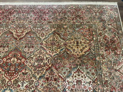10x14 Karastan Empress Kirman Rug #700/719, Vintage Wool Discontinued Karastan - Nuvé