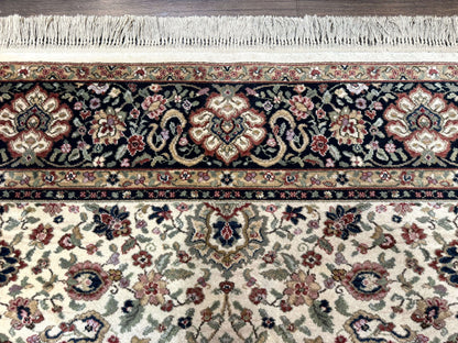 Karastan Rug 8.8 x 12 Ivory Indo Kirman #700/706, Wool Original Series - Nuvé