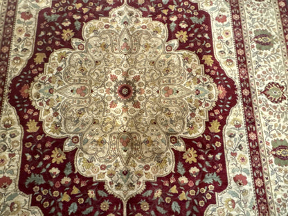 Karastan Rug 8.8 x 12, Antique Legends Royal Tabriz, Wool Pile, Vintage, Rare Design - Nuvé
