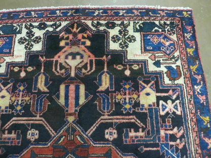 4' X 7' Antique 1920 Handmade Turkish Anatolian Wool Rug Veg Dye Nice - Nuvé