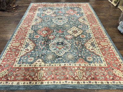 Safavieh Rug 8x11, Mahal Persian Carpet, Navy Red - Nuvé