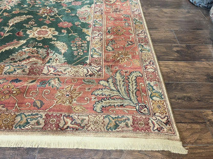 Karastan Rug 8.8 x 10 Samovar Teawash Agra #900-905, Vintage Wool Karastan Area Rug - Nuvé