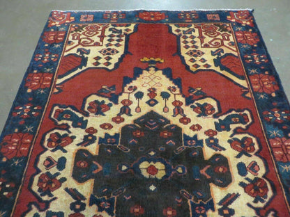 4' X 7' Antique 1920 Handmade Turkish Wool Rug Veg Dye Nice - Nuvé
