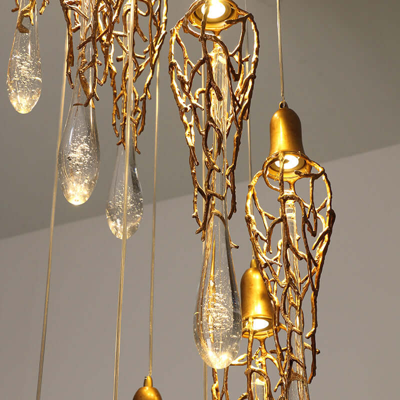 Modern branched chandelier - Nuvé