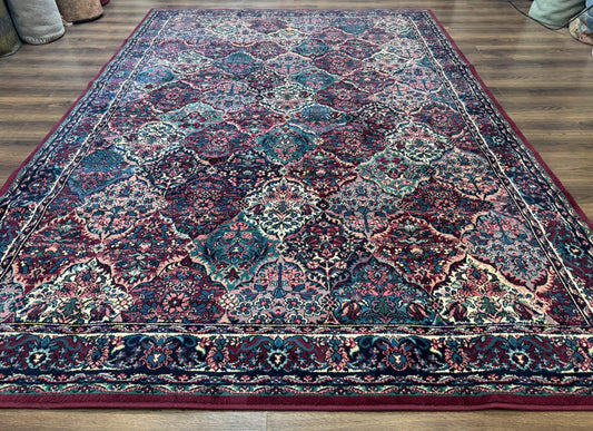 Multicolor Panel Kirman Rug 8x11 - Nuvé
