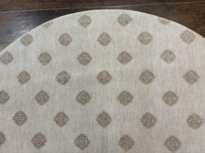 Round Power Loomed Rug 5x5, Contemporary Modern Round Carpet, 5ft Round - Nuvé
