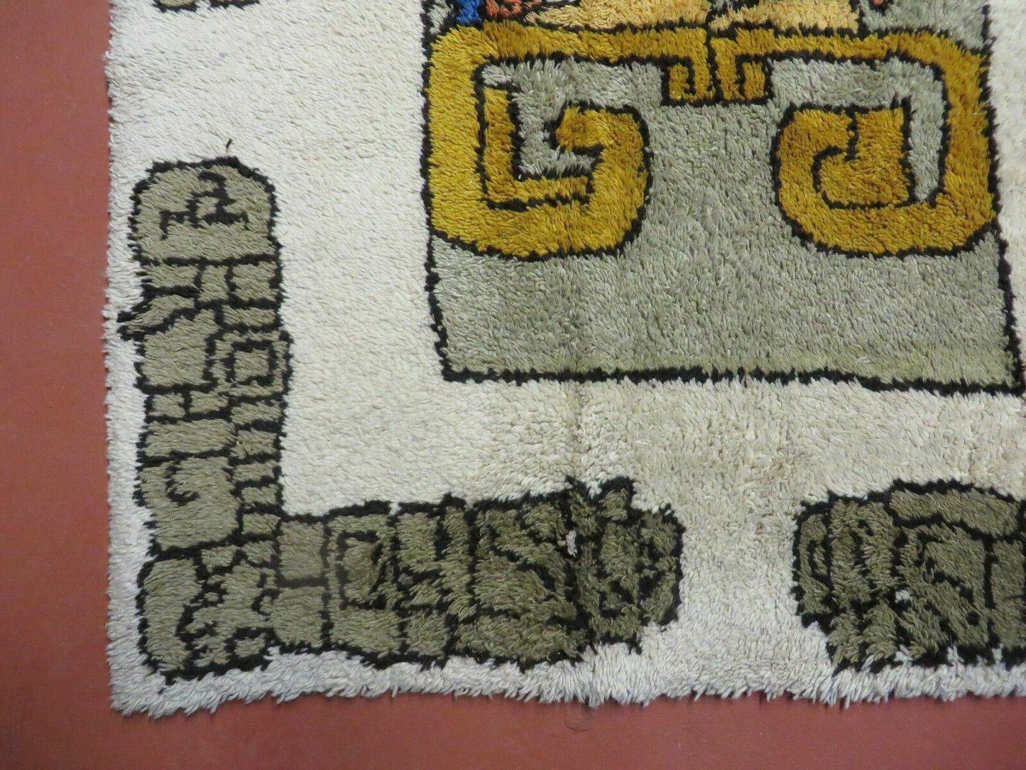 4' X 7' Vintage Handmade Knotted Tribal Nomadic Shag Wool Rug Carpet Prince - Nuvé