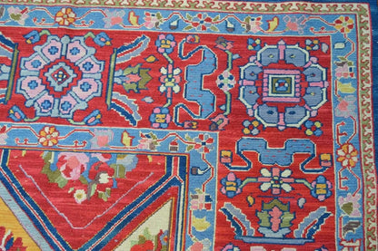 Handwoven Nourison Soumak SK43 Multicolor Area Rug – 8'5" x 11'7" – Professionally Cleaned - Nuvé