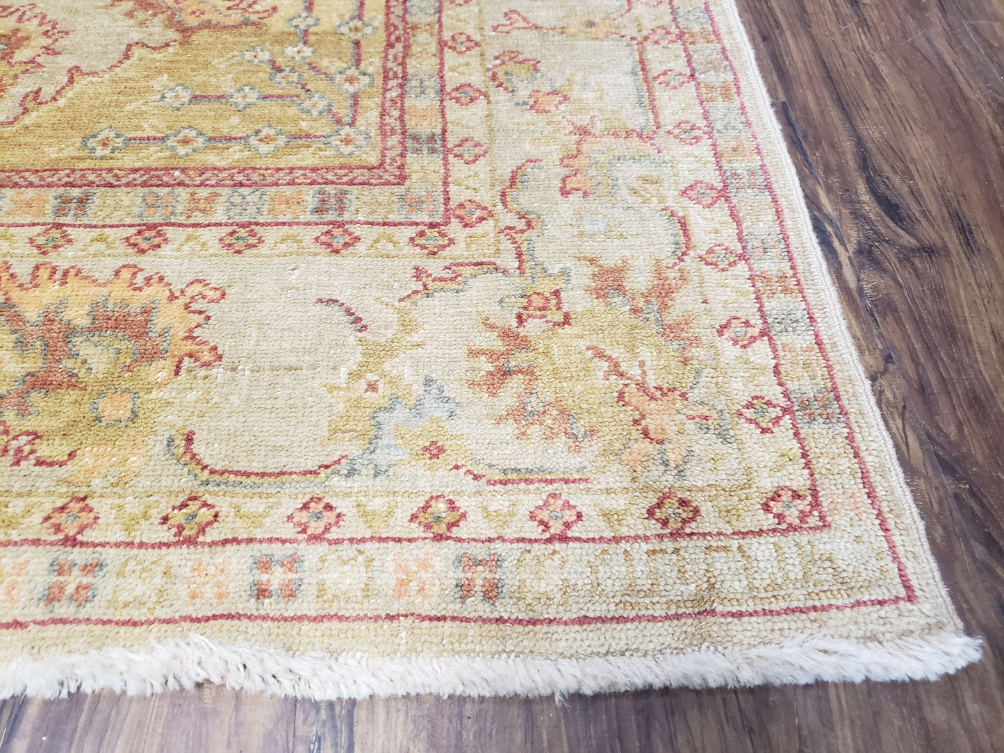 6x9 Turkish Oushak Rug, Wool Rug, Hand Knotted - Nuvé