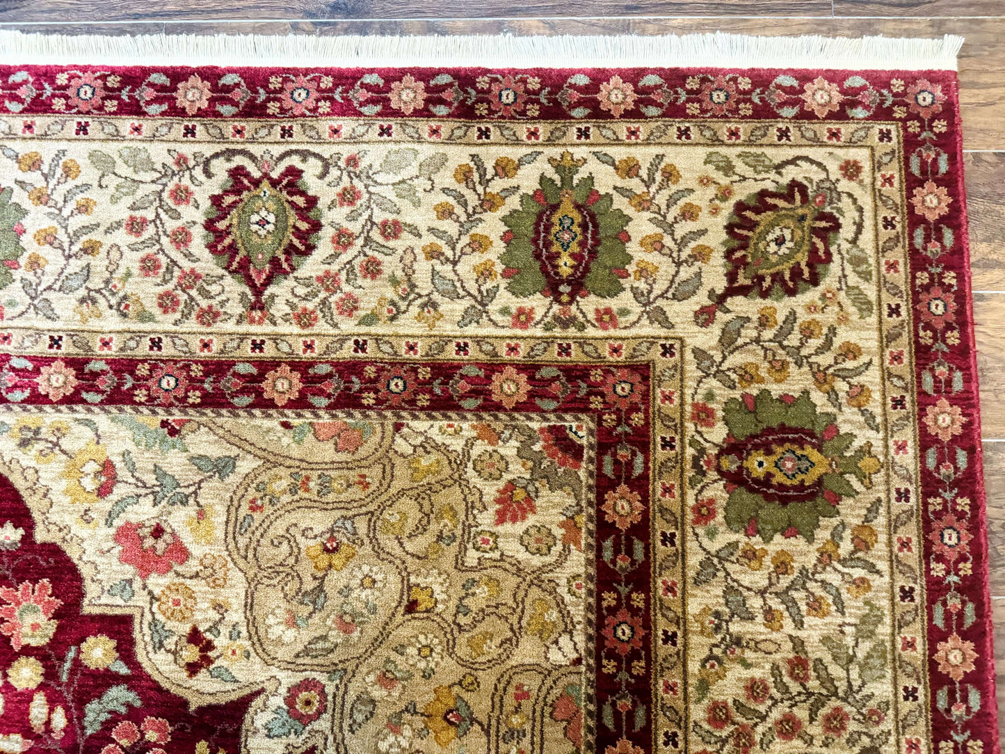 Karastan Rug 8.8 x 12, Antique Legends Royal Tabriz, Wool Pile, Vintage, Rare - Nuvé