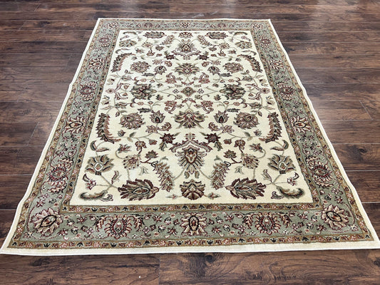 Floral Oriental Rug 5x7, Turkish Power Loomed Carpet, Traditional Design - Nuvé