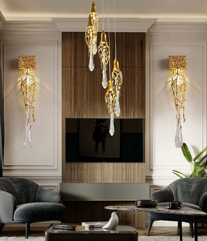 Modern Branched Chandelier