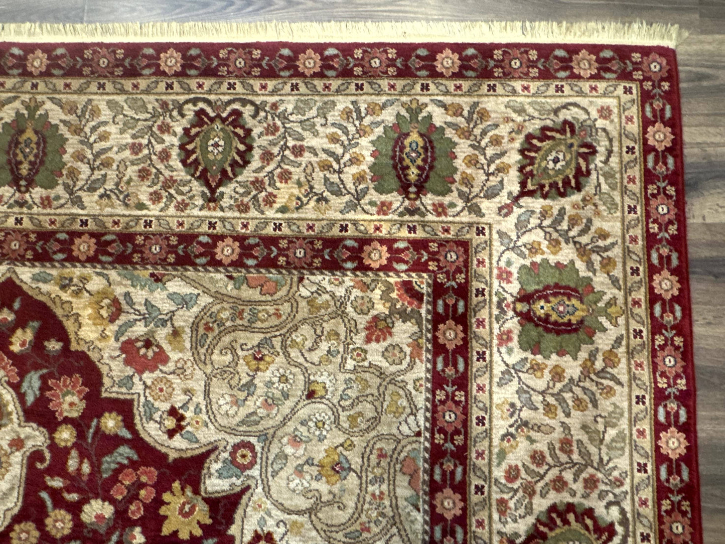Karastan Rug 8.8 x 12, Antique Legends Royal Tabriz, Wool Pile, Vintage, Rare Design - Nuvé