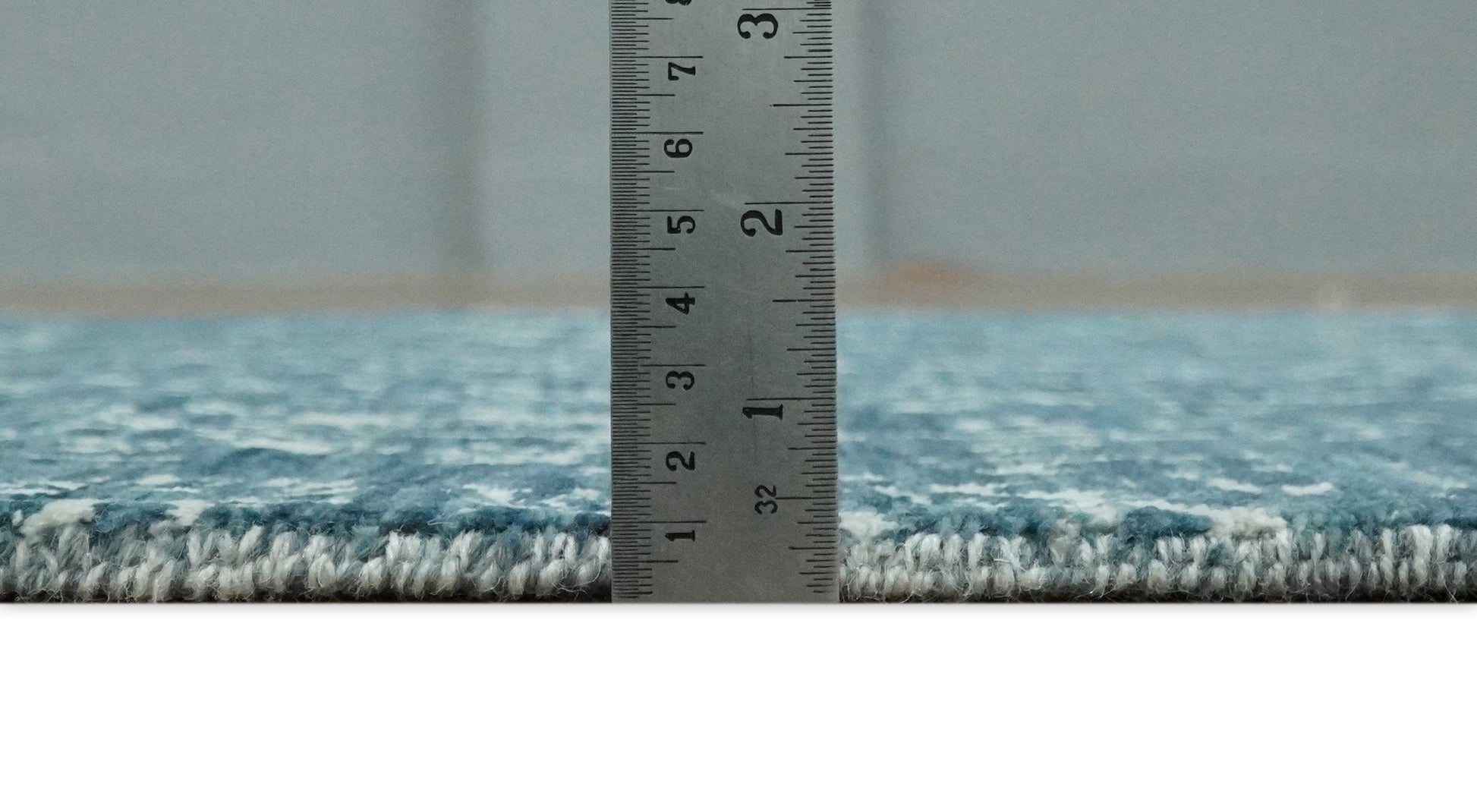 2.6x10 Fine Hand Knotted White and Blue Traditional Vintage Persian Style Antique Wool Rug | AGR23 - Nuvé