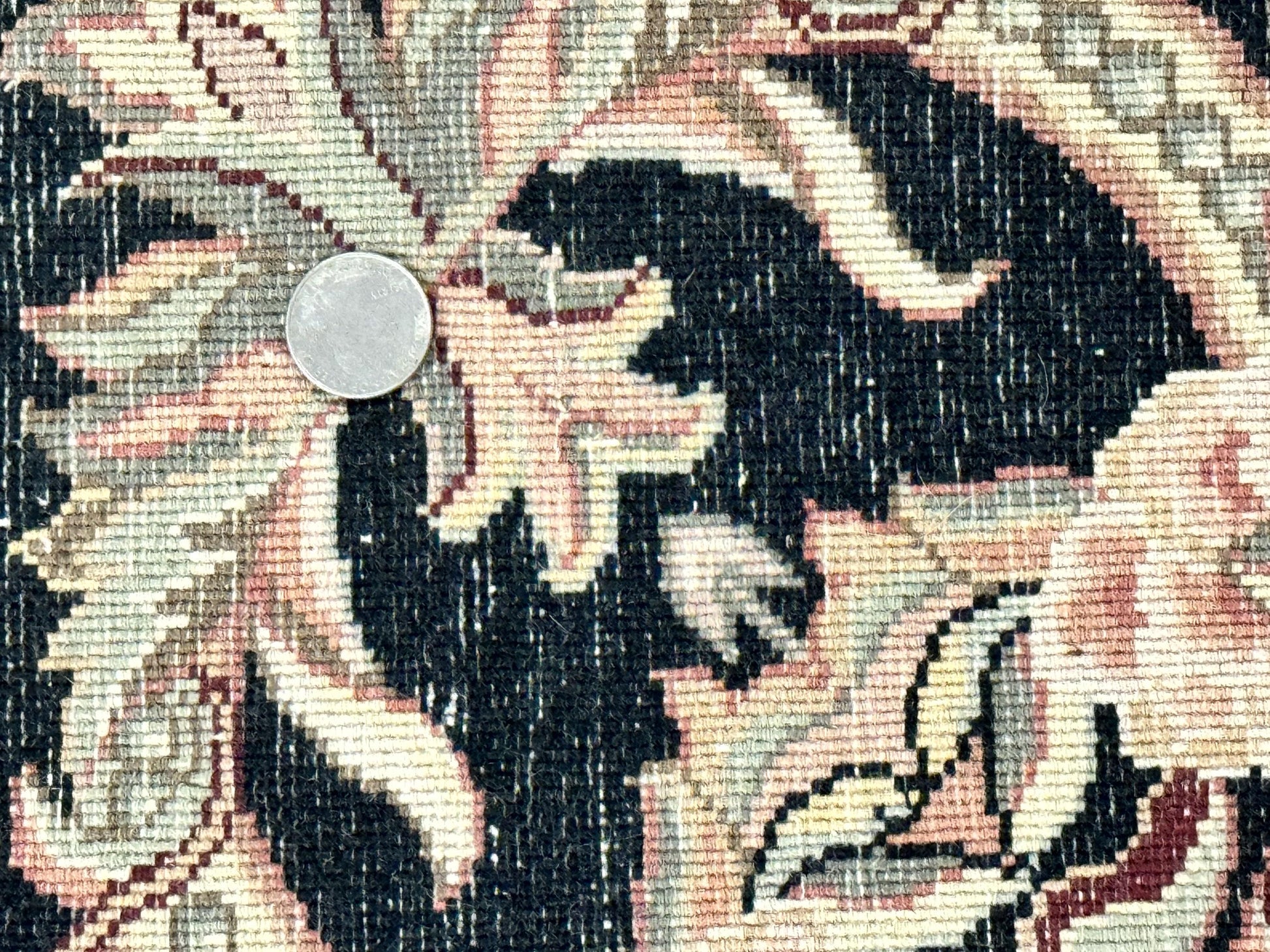 Pak Persian Rug 8x10, Black, Handmade - Nuvé