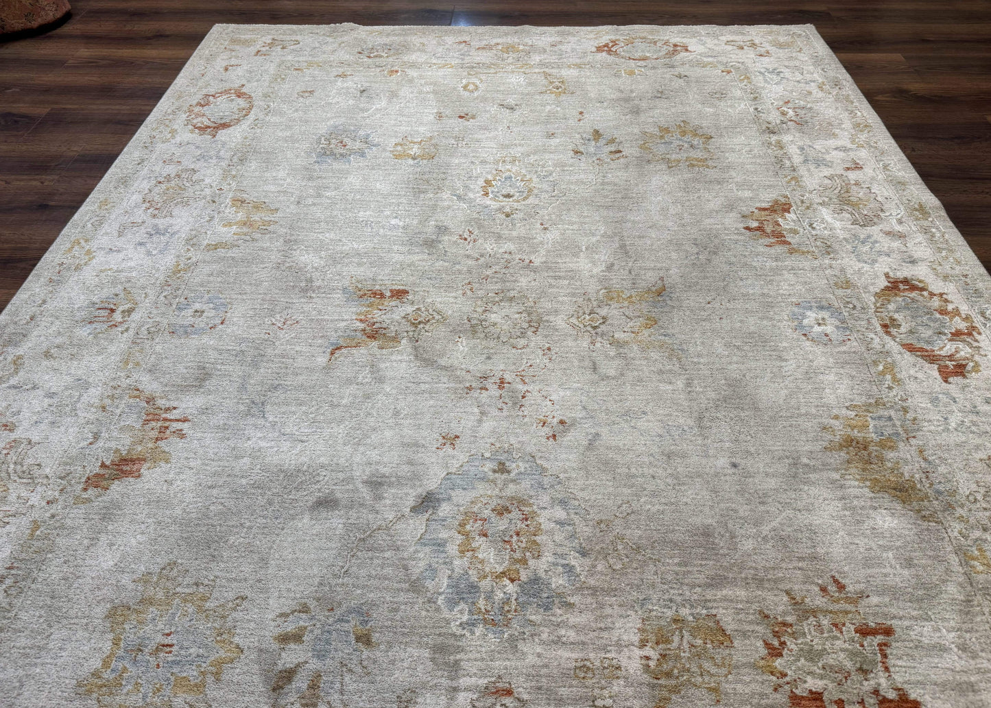 Modern Turkish Oushak Rug 7x9, Netural Colors - Nuvé