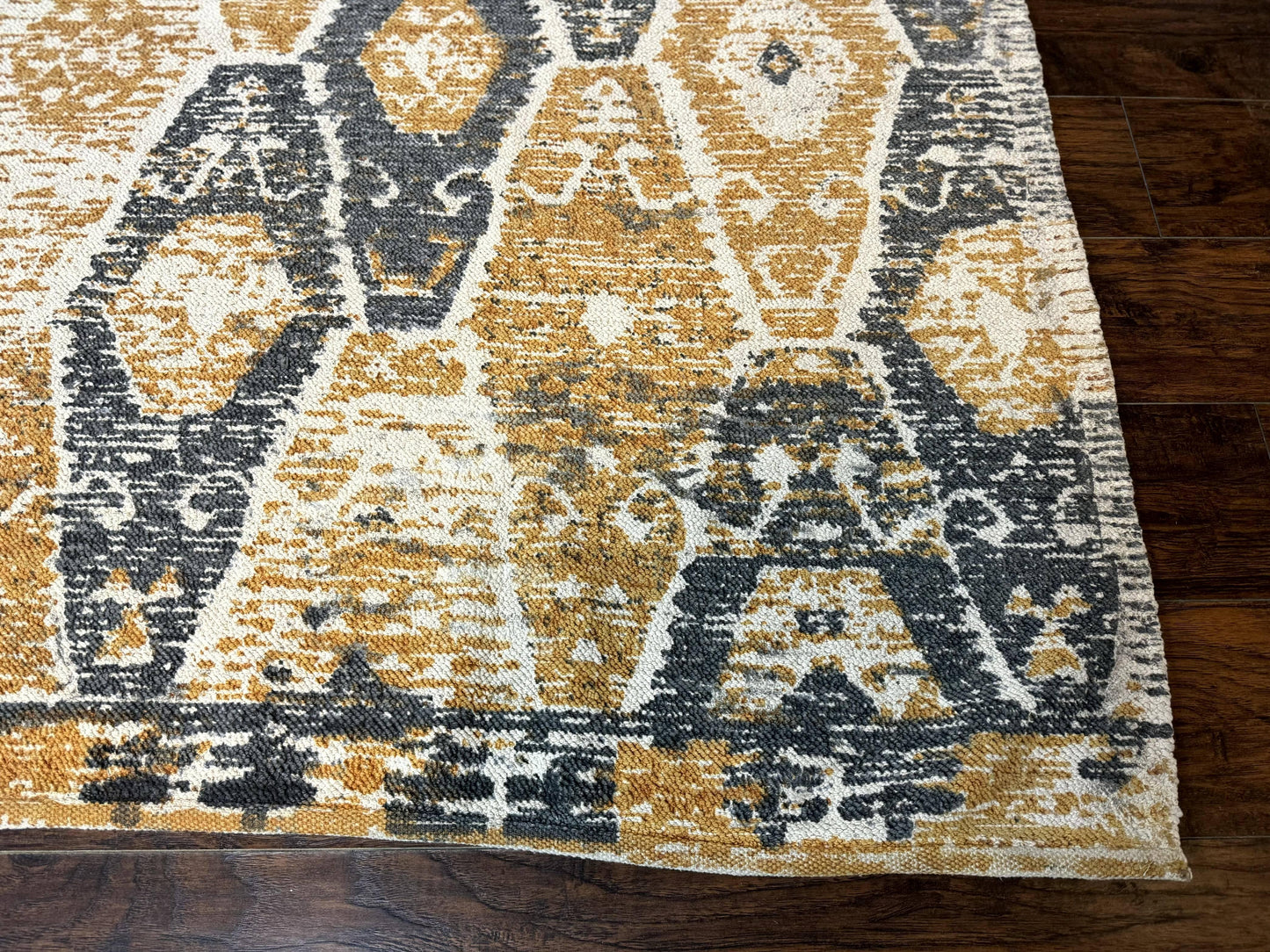Handmade Contemporary Modern Indian Rug 8x10, Colorful - Nuvé