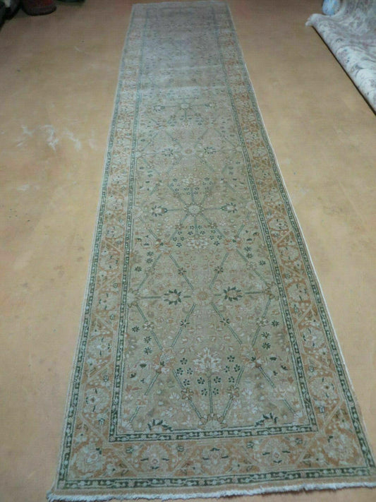 2' 8" X 12' SAFAVIEH Vintage Handmade Pakistan Wool Rug Runner Hand Knotted Wow - Nuvé
