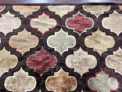Panel Design Rug 5x7, Multicolor Contemporary Area Rug, Small Living Room Rug - Nuvé