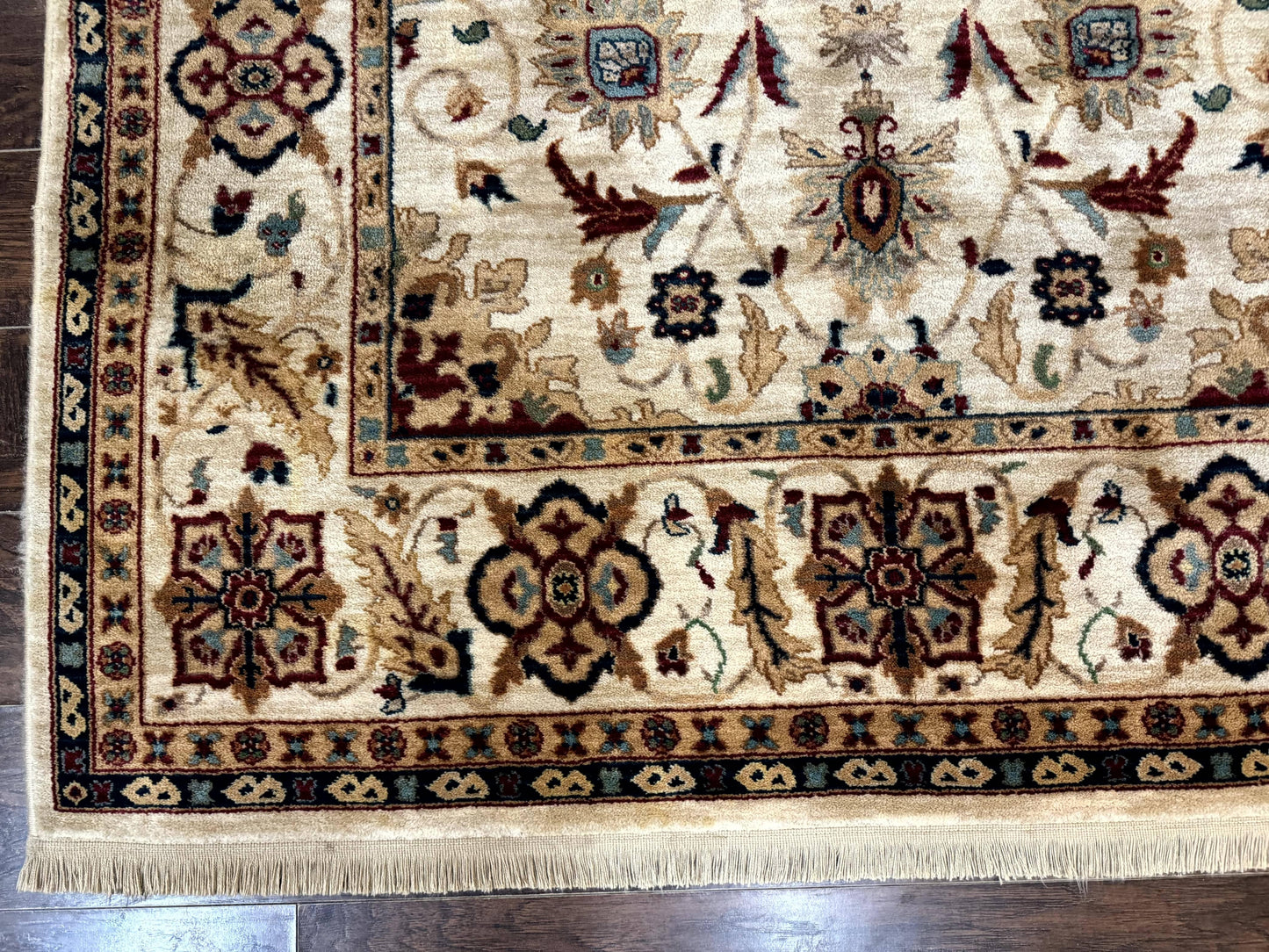 Karastan Rug 5.9 x 8.6, Karastan Traditions Amritsar Pattern Design 510, New Zealand Wool, Karastan Area Rug - Nuvé