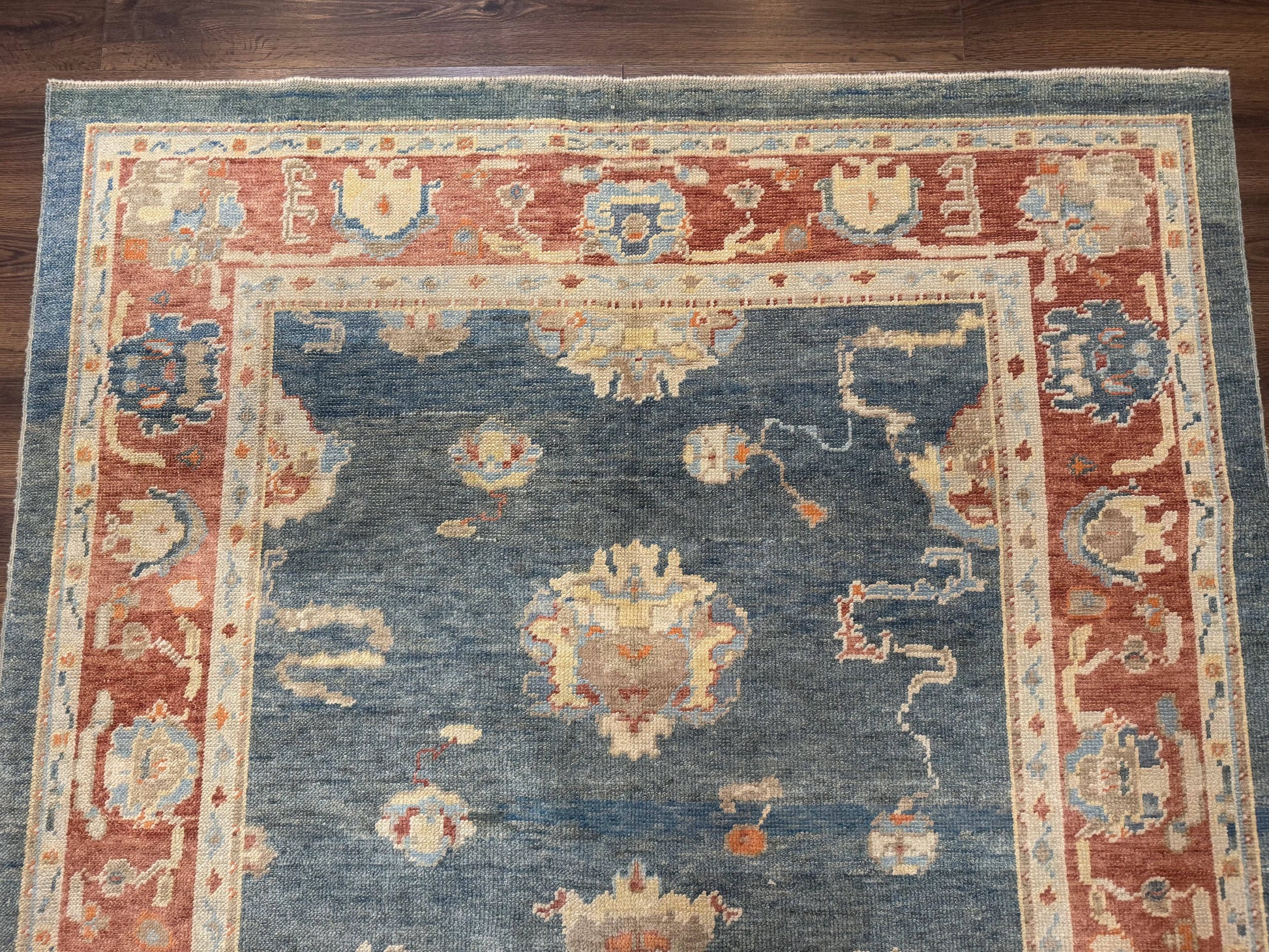 Turkish Oushak Rug 6x9, Sultanabad Carpet, Medium Size Oriental Rug - Nuvé