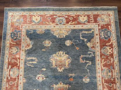 Turkish Oushak Rug 6x9, Sultanabad Carpet, Medium Size Oriental Rug - Nuvé