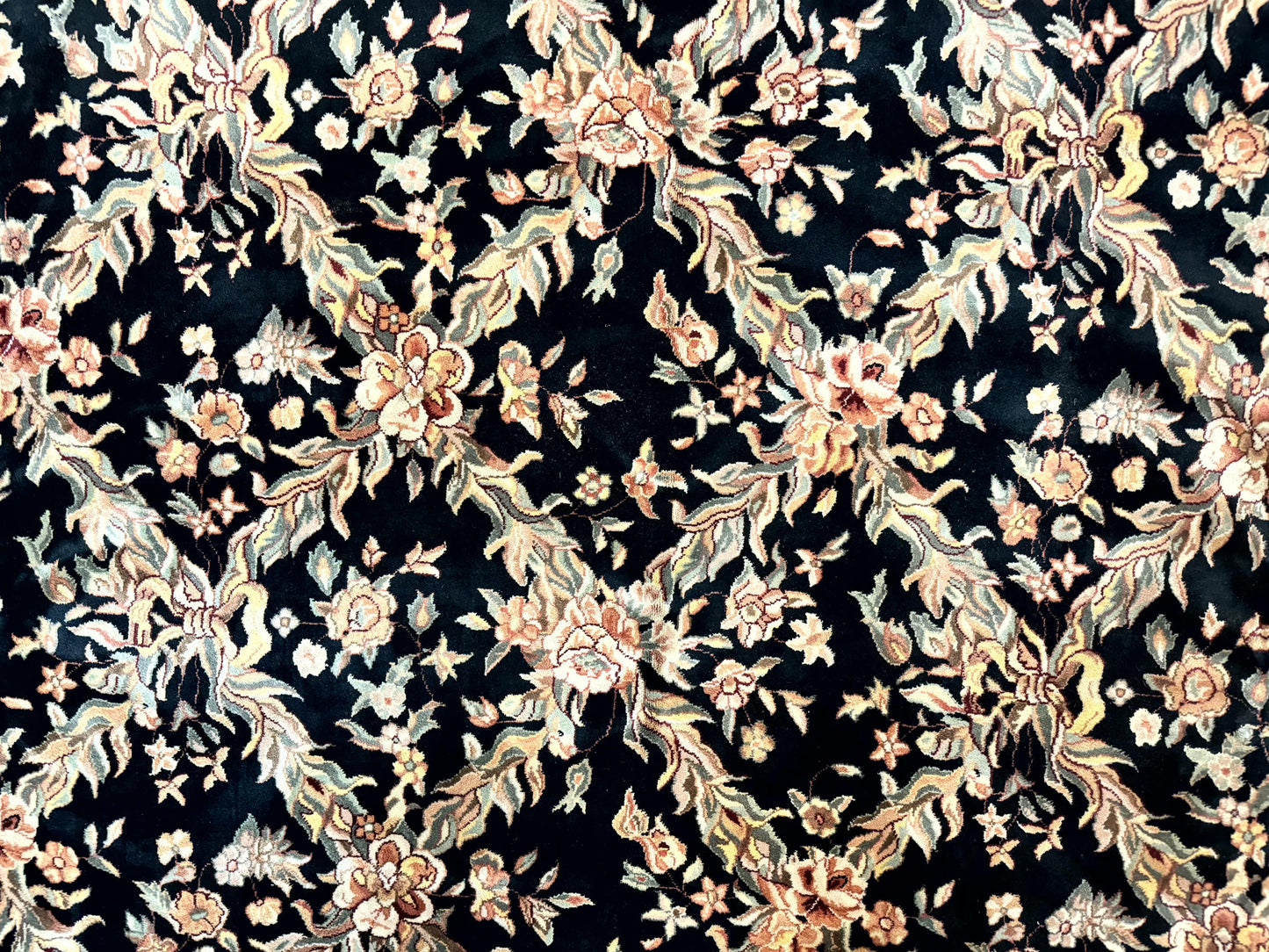 Pak Persian Rug 8x10, Black, Handmade - Nuvé