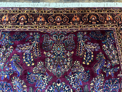 Antique Karastan Rug 8.6 x 12, Wool Pile, Vintage Discontinued Karastan Sarouk Lanamar - Nuvé