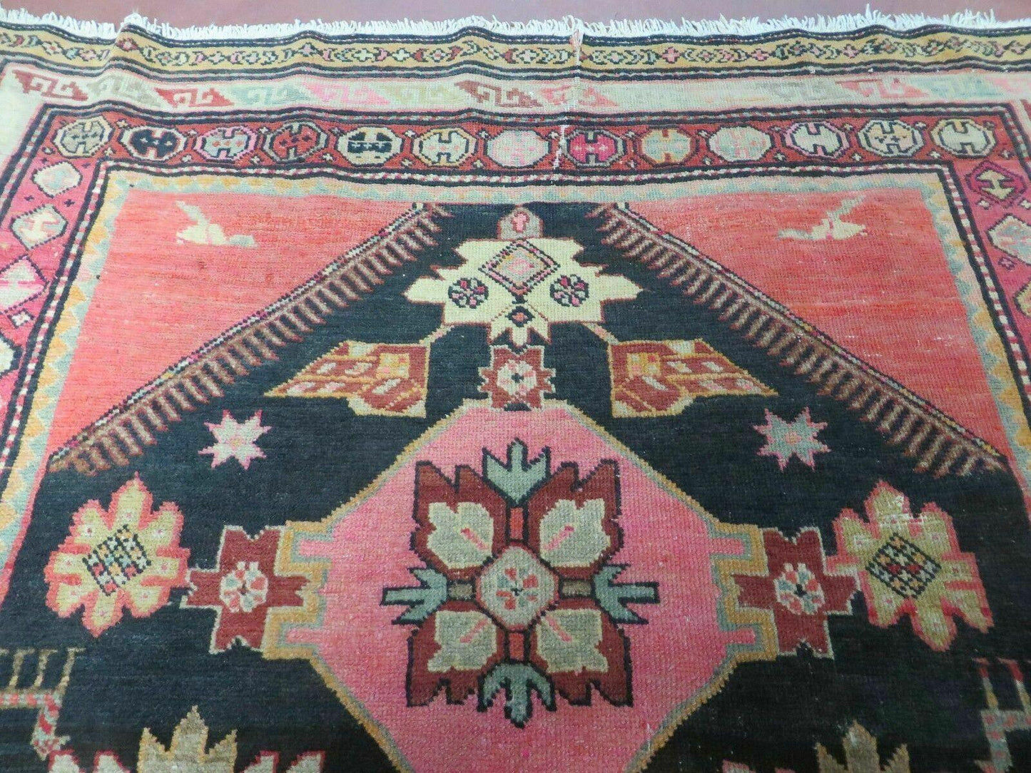 5' X 9' Antique Karabagh Caucasian Rug Handmade Wool Carpet Organic Dyes Nice - Nuvé
