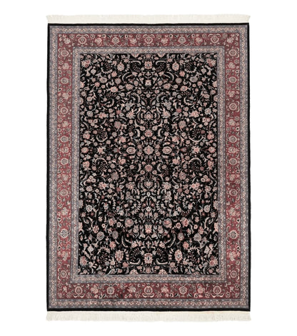 Large Sino Persian Rug 10x15, Floral Allover, Hand Knotted Wool Carpet, Fine