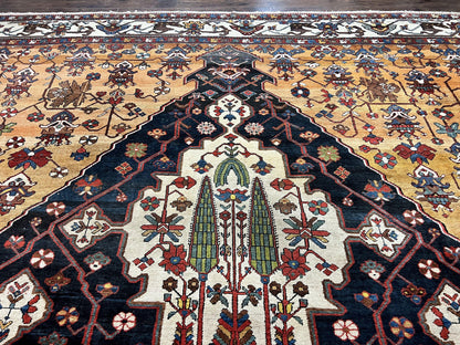 Antique Persian Bakhtiari Rug 14x19 – Rare Palace Size Carpet - Nuvé