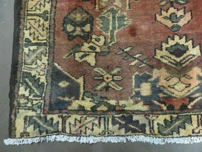 4' X 6' Antique 1920 Handmade Turkish Wool Rug Veg Dye Nice