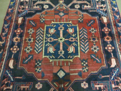 4' X 7' Antique 1920 Handmade Turkish Anatolian Wool Rug Veg Dye Nice - Nuvé