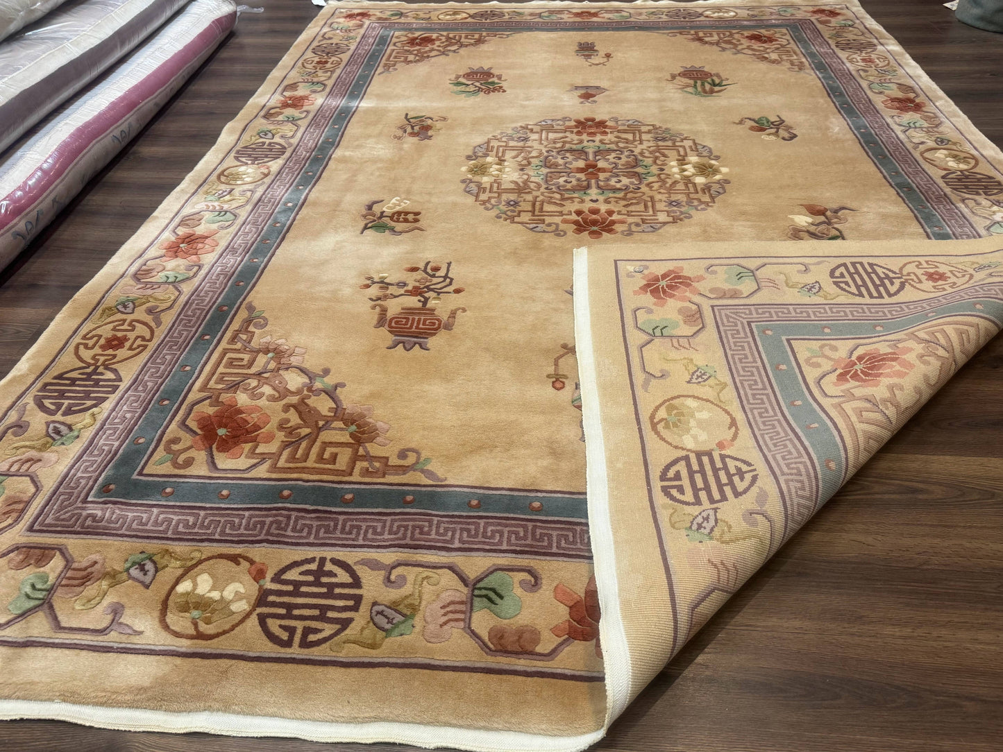 Chinese Wool Rug 8x12, Chinese 90 Line Rug - Nuvé