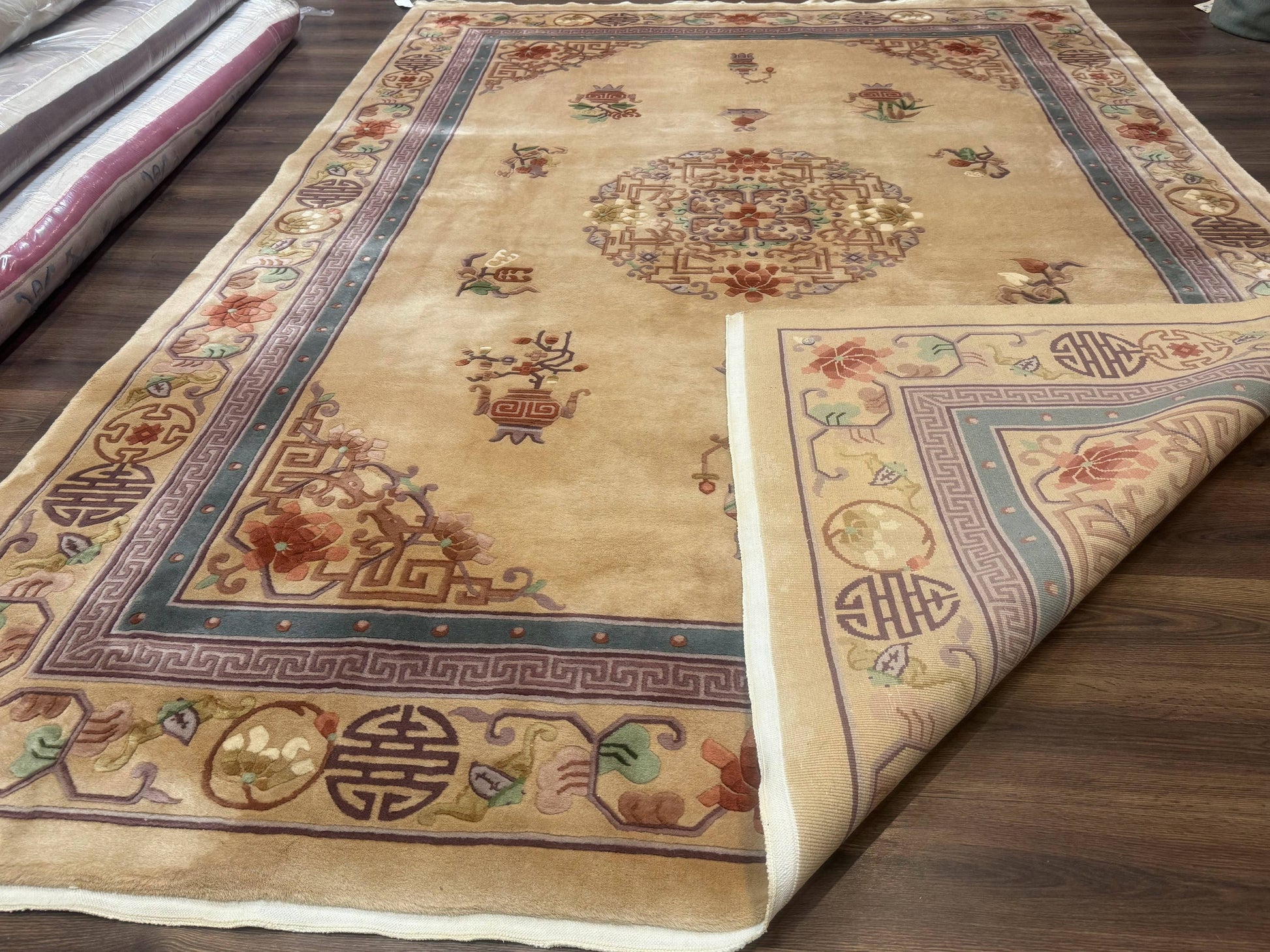 Chinese Wool Rug 8x12, Chinese 90 Line Rug - Nuvé