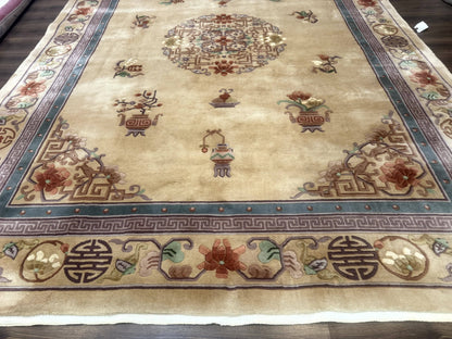 Chinese Wool Rug 8x12, Chinese 90 Line Rug - Nuvé