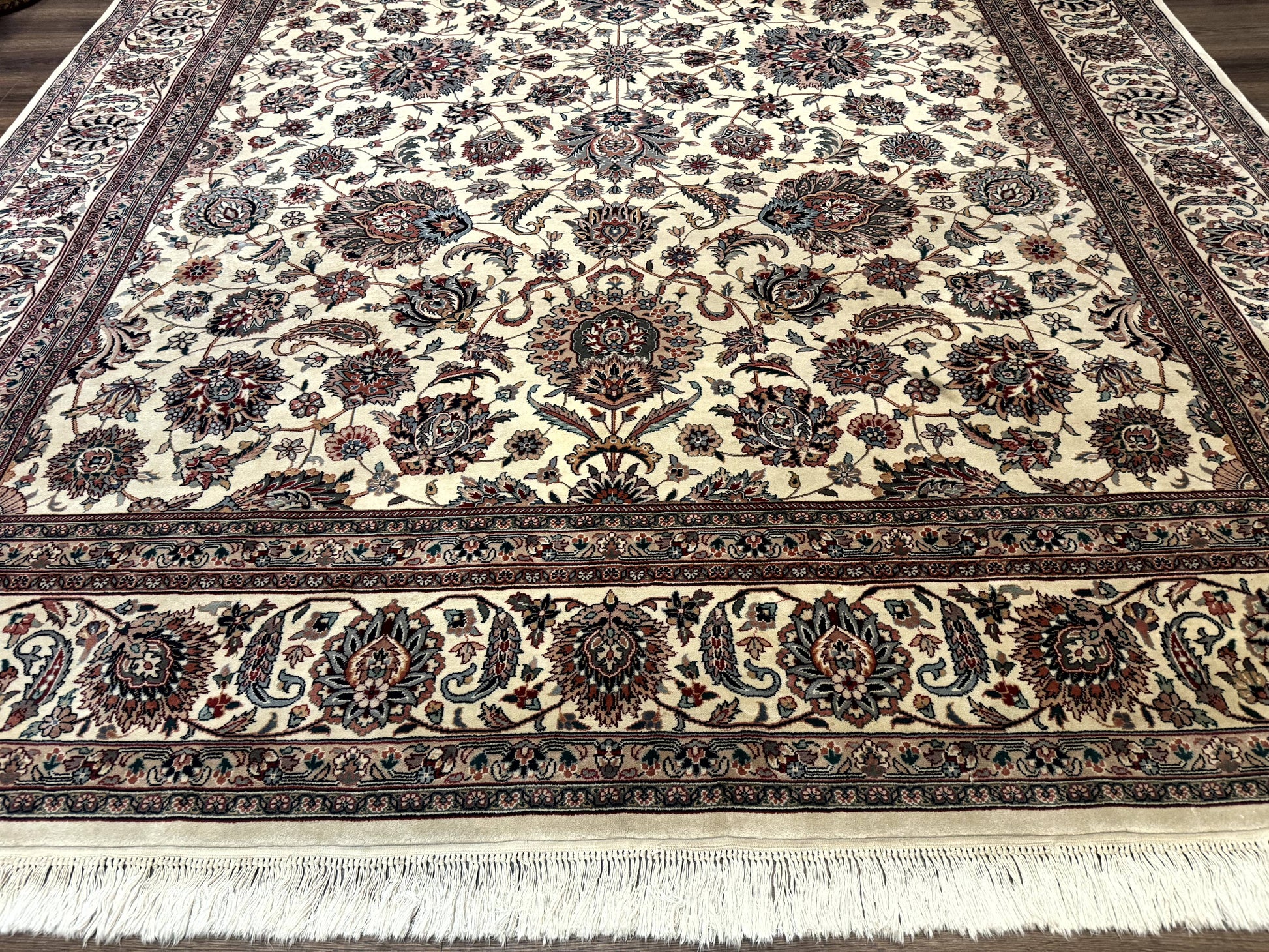 Pak Persian Rug 9x12, Allover Pattern, Fine Handmade Oriental Carpet - Nuvé