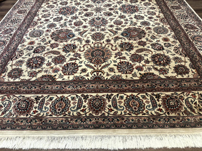 Pak Persian Rug 9x12, Allover Pattern, Fine Handmade Oriental Carpet - Nuvé