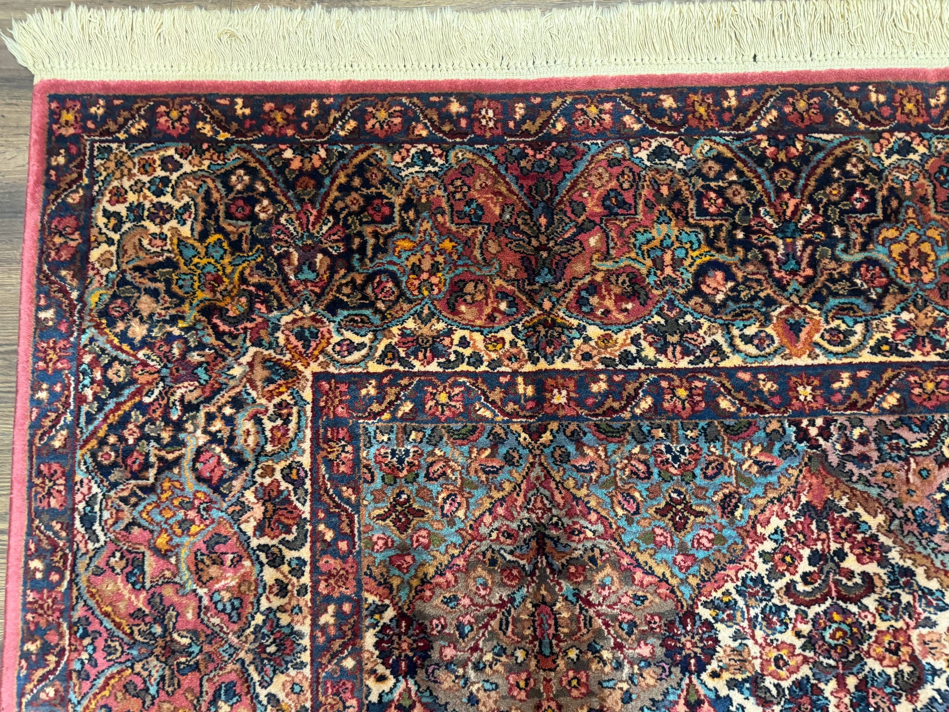 10x18 Karastan Multicolor Panel Kirman Rug #717, Palace Size Wool Discontinued Original 700 Series - Nuvé