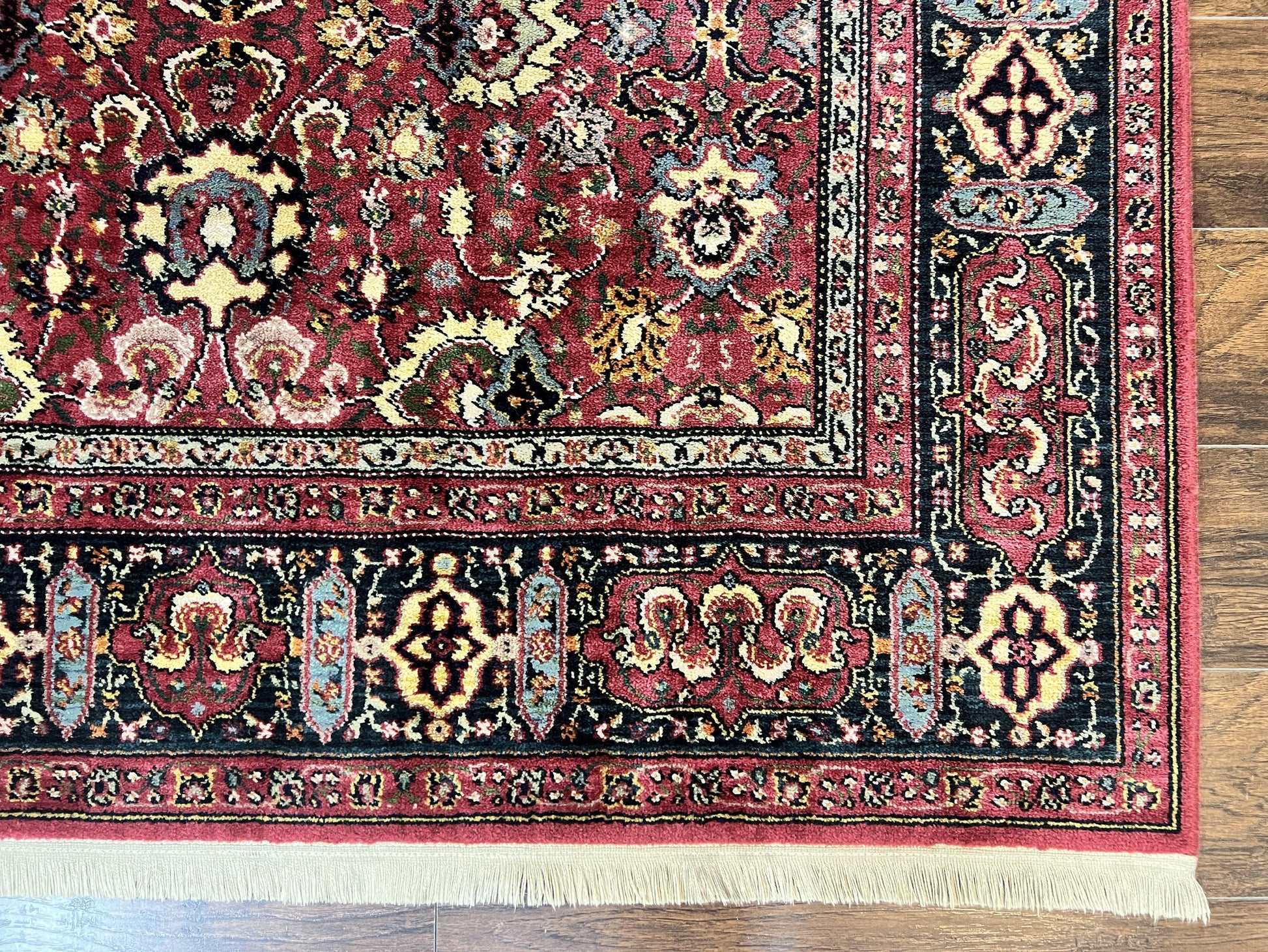 Karastan Rug 6x9, Williamsburg Herati #558, Wool Karastan Carpet, Vintage Karastan Persian Area Rug, Wool Pile - Nuvé