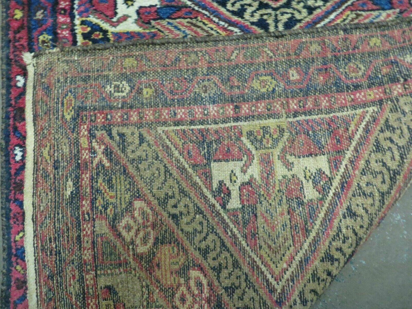 2' 6" X 9' Antique Handmade Turkish Anatolian Wool Runner Rug Nice - Nuvé