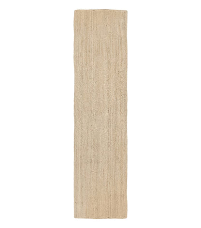 Modern Jute Runner Rug 2.7 x 10, Rug for Hallway or Kitchen, Farmhouse Rug
