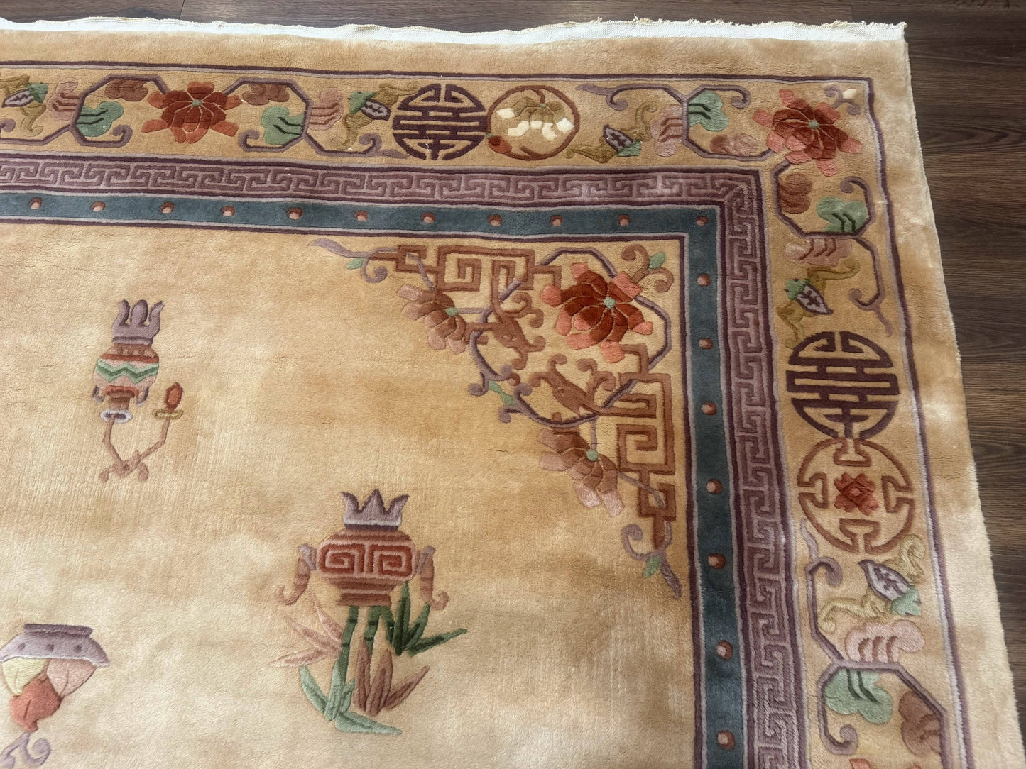 Chinese Wool Rug 8x12, Chinese 90 Line Rug - Nuvé