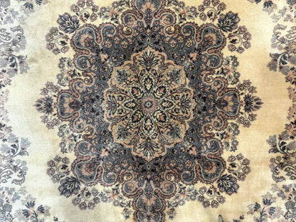 Belgium Power Loomed Wool Rug 6.9 x 9.6, Vintage Oriental Carpet - Nuvé