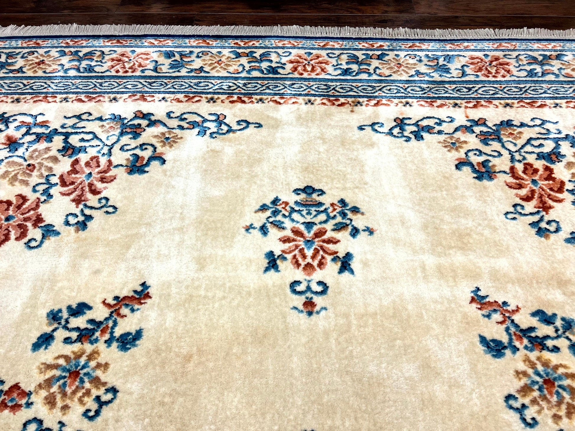 Karastan Rug 10x14 Chinese #718, Vintage Original 700 Series Wool Pile Karastan Carpet, Asian Oriental Rug, Rare - Nuvé