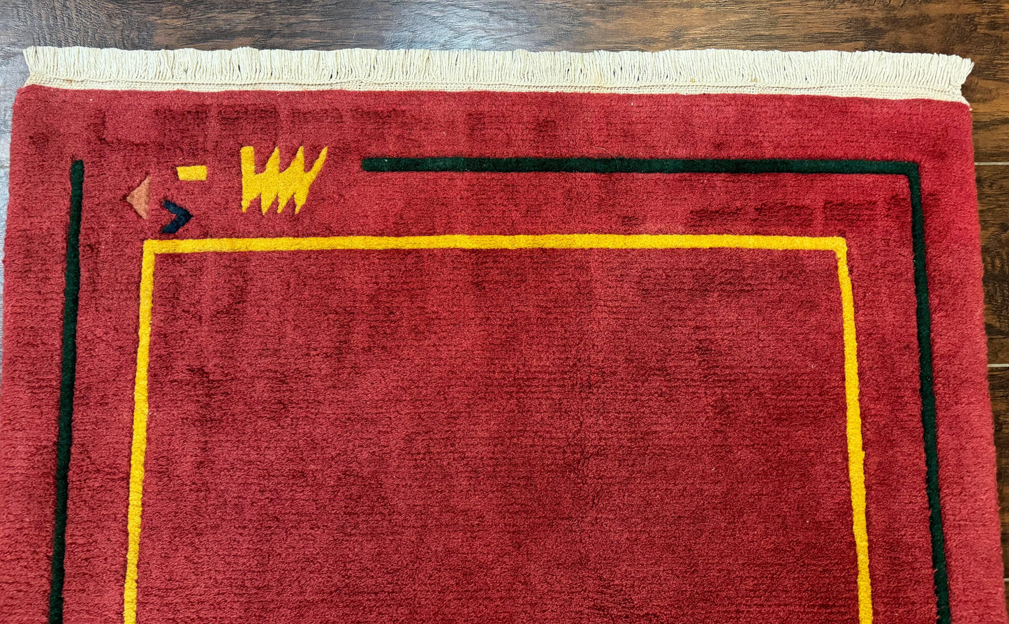 Indo Persian Gabbeh Rug 3x5, Red - Nuvé