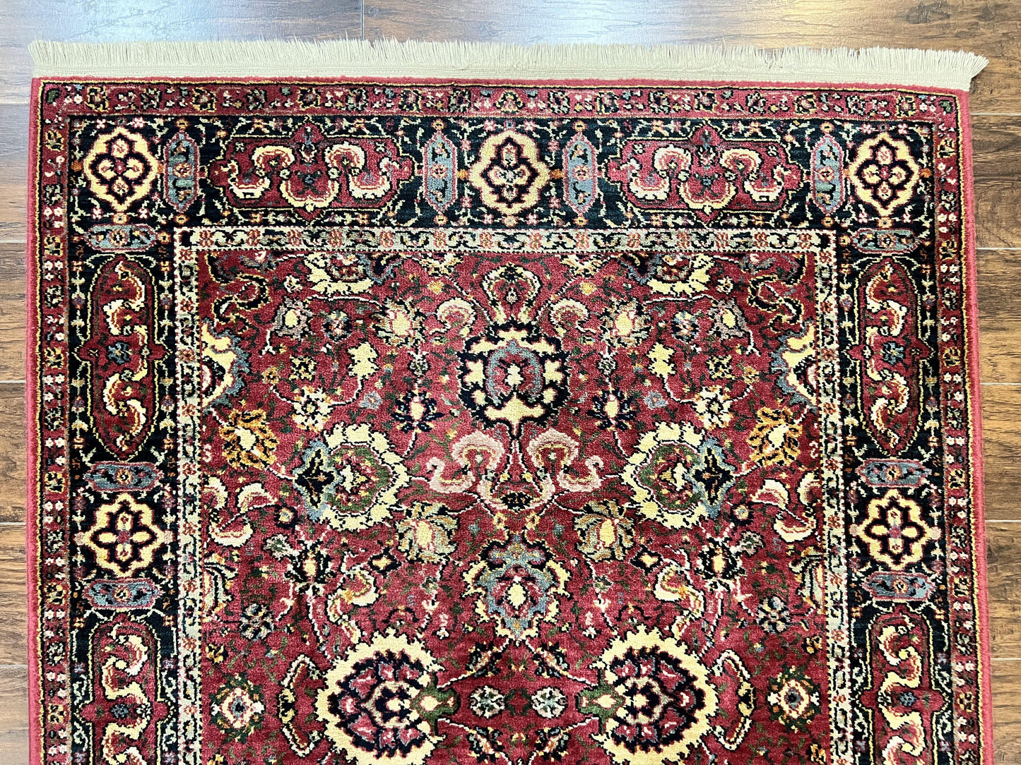 Karastan Rug 4x6, Williamsburg Herati #558, Wool Karastan Carpet, Vintage Karastan Persian Area Rug, Wool Pile - Nuvé